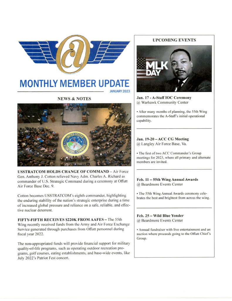 Newsletter January 2023